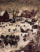 Pieter Bruegel the Elder The Census at Bethlehem oil painting artist